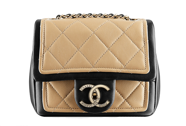 Chanel Two-Tone Small Flap Bag