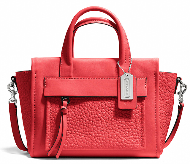 Coach Bleecker Mini Pocket Carryall Love Red