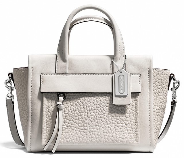 Coach Bleecker Mini Pocket Carryall Parchment