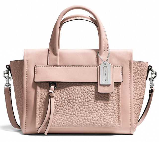 Coach Bleecker Mini Pocket Carryall Peach Rose