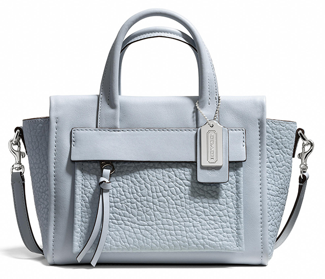 Coach Bleecker Mini Pocket Carryall Powder Blue