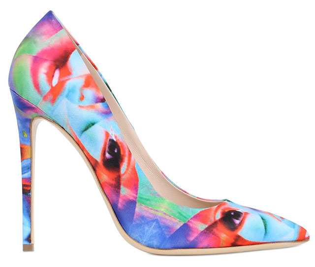 Gianmarco Lorenzi Surrealism Silk Pumps