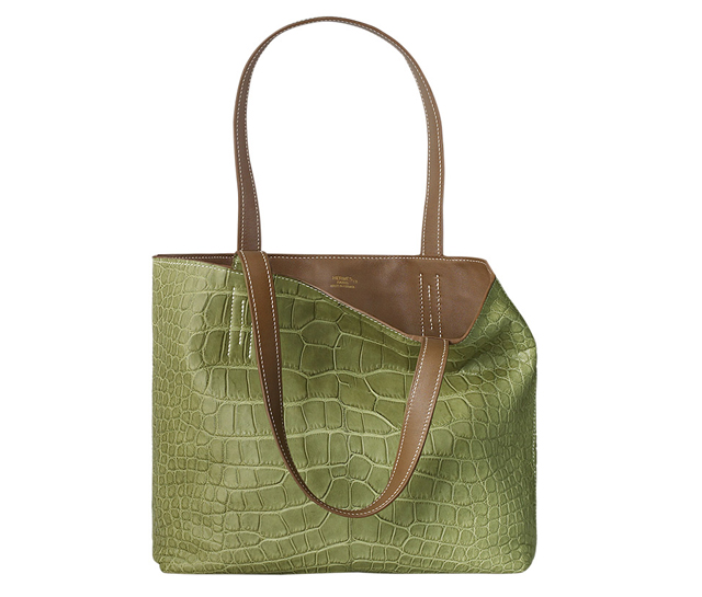 Hermes Double Sens Chiffon PM Bag Green