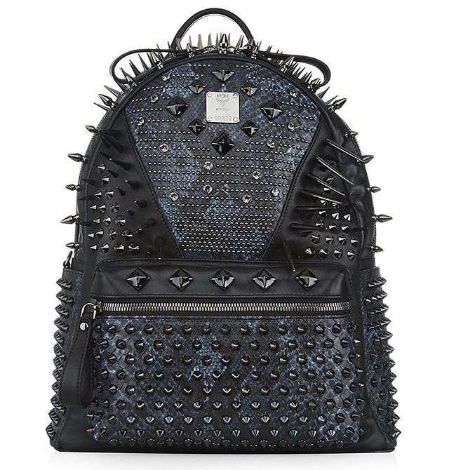 MCM Medium Spikes and Studs Backpack