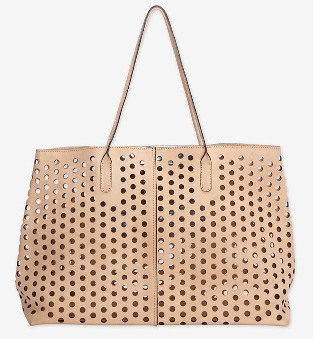 Rachel Comey Perforated Leather Market Tote