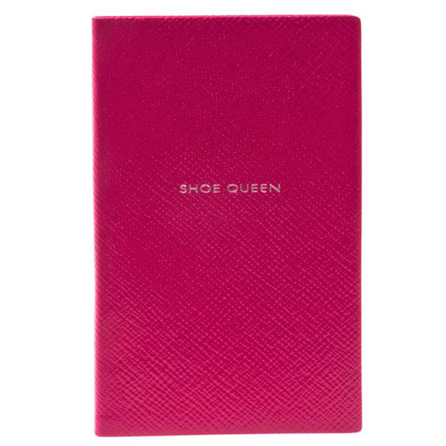 SMYTHSON Shoe Queen Panama leather notebook
