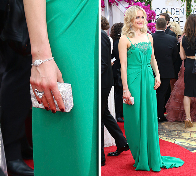 Taylor Schilling Swarovski Box Clutch