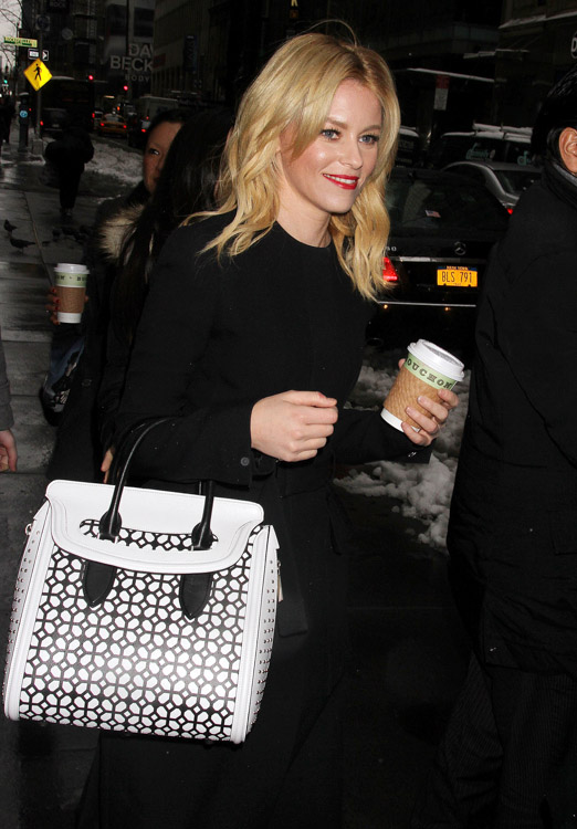 Elizabeth Banks Alexander McQueen Heroine Tote-4