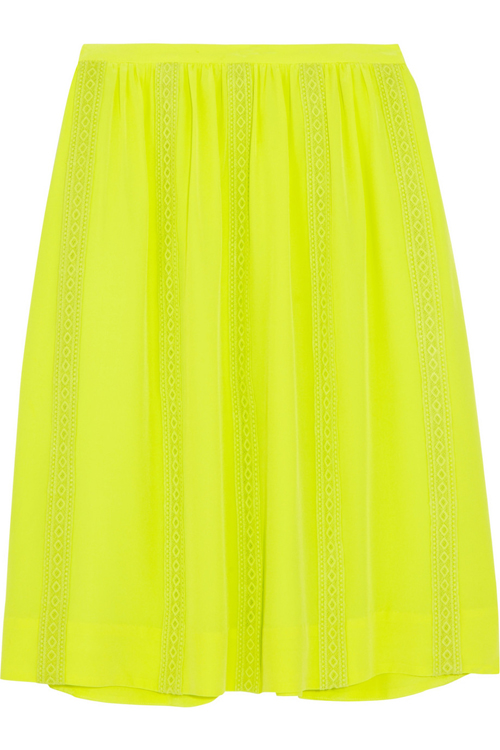 J.Crew Collection Silk Crepe Skirt