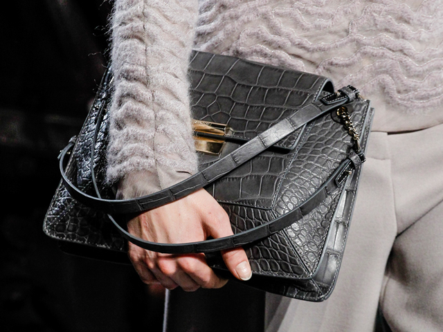 Jason Wu Fall 2014 Crocodile Shoulder Bag