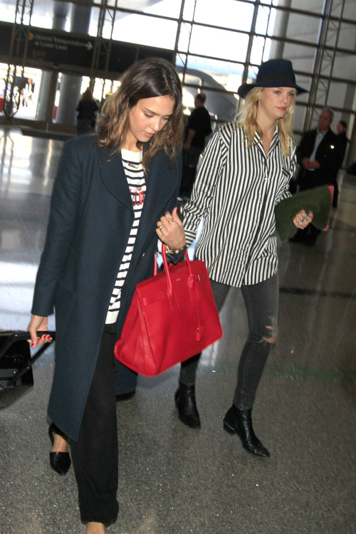 Jessica Alba Saint Laurent Sac de Jour Bag-3