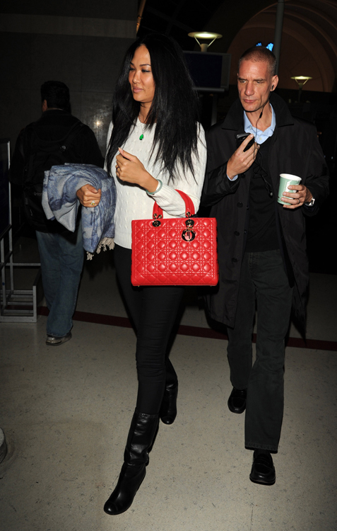 Kimora Lee Simmons Dior Lady Dior Bag 1