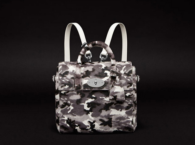 Mulberry Cara Delevingne Mini Camo Backpack