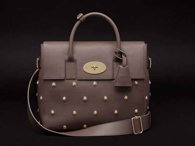 Mulberry Limited Edition Cara Delevingne Bag with Lion Studs