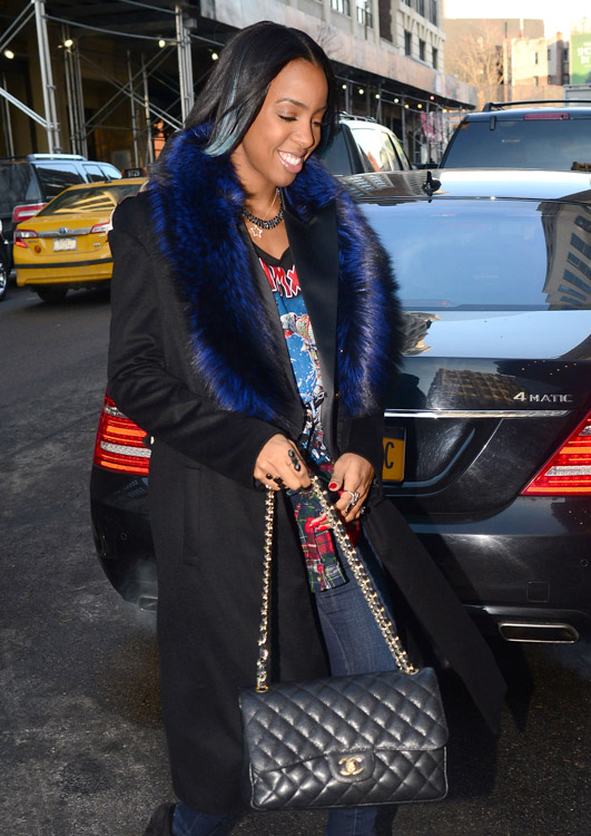 New York Fashion Week Fall 2014 Celebrity Handbags-42
