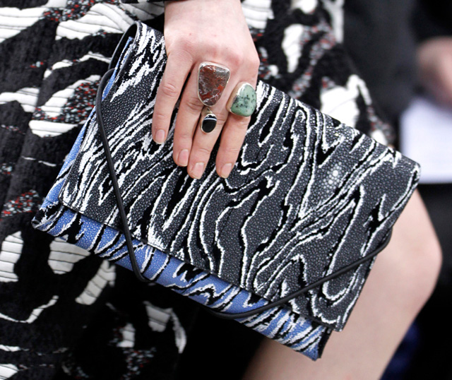 Proenza Schouler Fall 2014 Printed Clutch