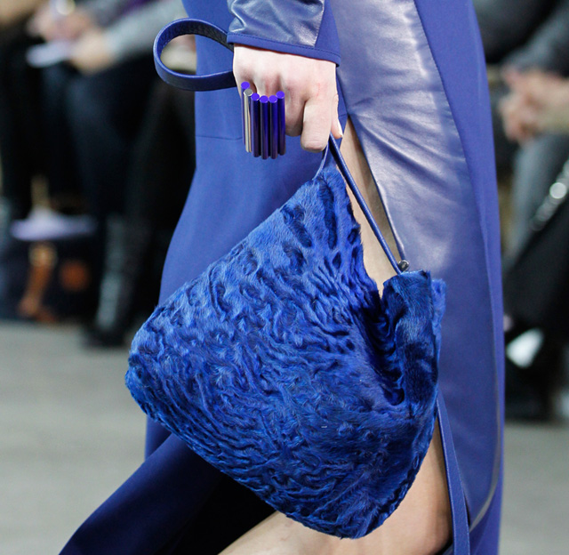 Reed Krakoff Fall 2014 Astrakhan Krush Bag