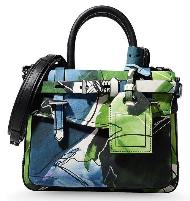 Reed Krakoff Printed Micro Boxer Bag