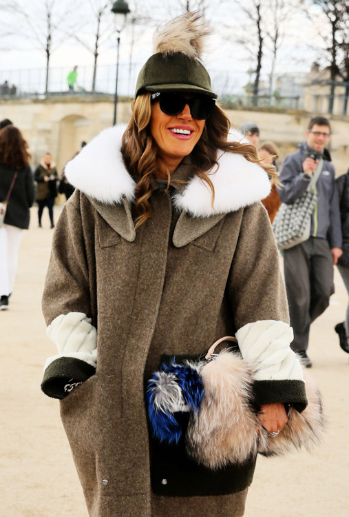 Celebrity Handbags at Paris Fashion Week Fall 2014-21