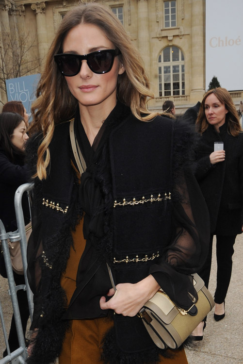 Celebrity Handbags at Paris Fashion Week Fall 2014-27