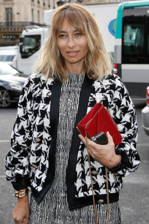 Celebrity Handbags at Paris Fashion Week Fall 2014-33