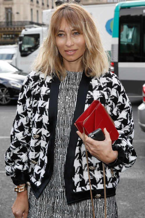 Celebrity Handbags at Paris Fashion Week Fall 2014-33