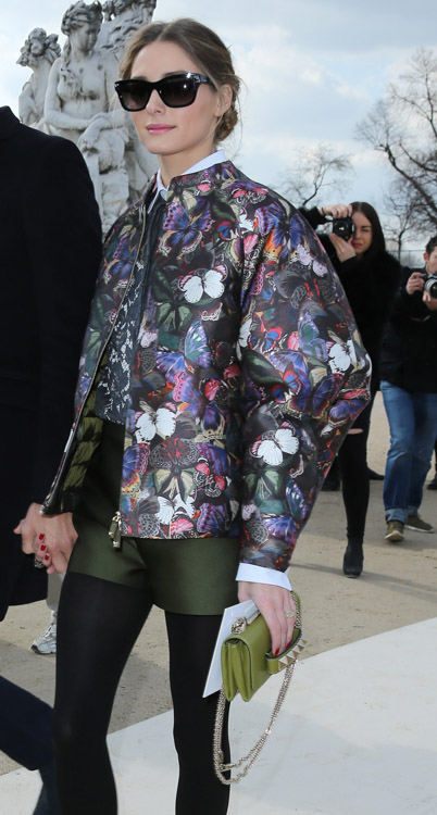 Celebrity Handbags at Paris Fashion Week Fall 2014-53