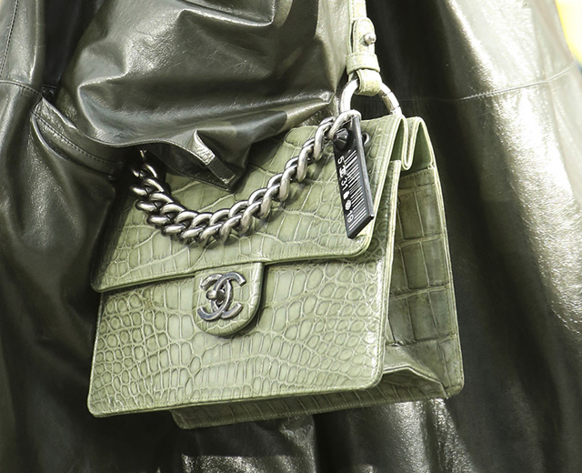 Chanel Fall 2014 Crocodile Handbags