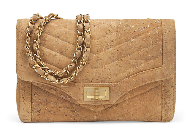 Chanel Limited Edition Cork Single Flap Bag