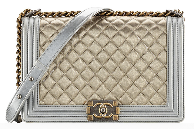 Chanel Mixed Metallic Boy Bag