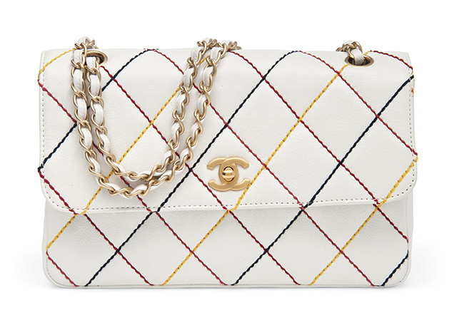 Chanel Multicolor Stitch Classic Single Flap Bag