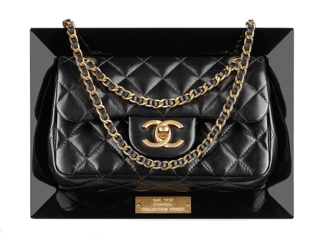 Chanel Plexiglass Frame Flap Bag