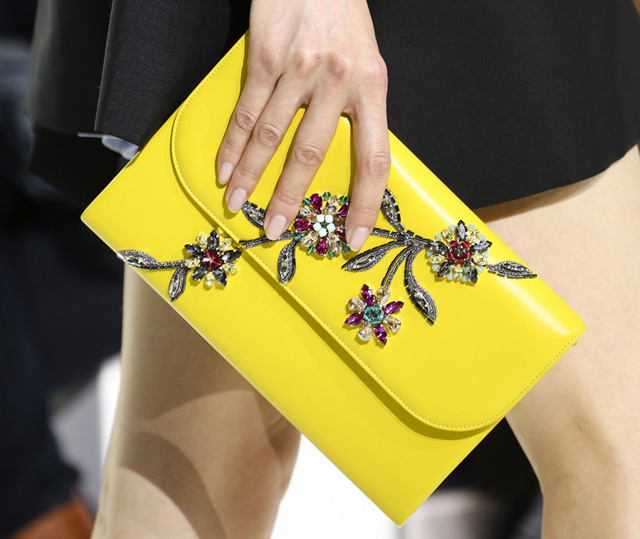 Christian Dior Fall 2014 Jeweled Clutch