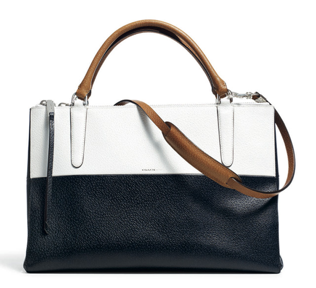 Coach Retro Boarskin Colorblock Borough Bag