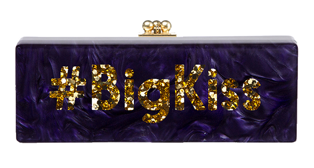 Edie Parker BigKiss Flavia Clutch