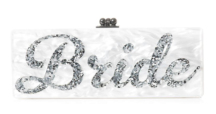 Edie Parker Bride Clutch