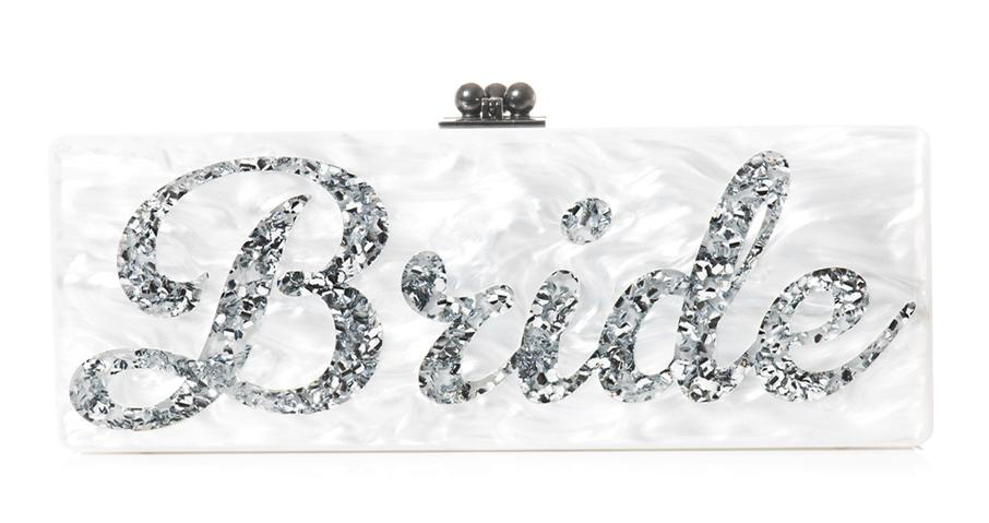 Edie Parker Bride Clutch