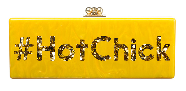 Edie Parker Hot Chick Flavia Clutch