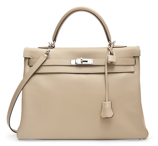 Hermes Kelly Bag Fawn