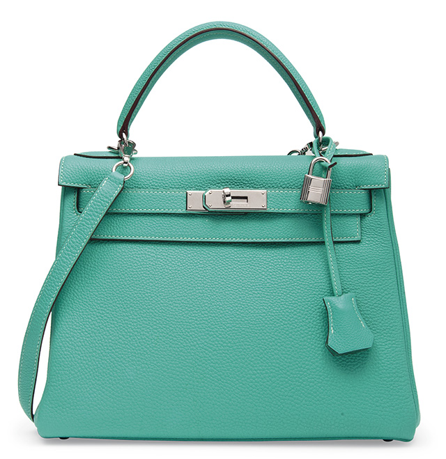 Hermes Kelly Bag Menthe