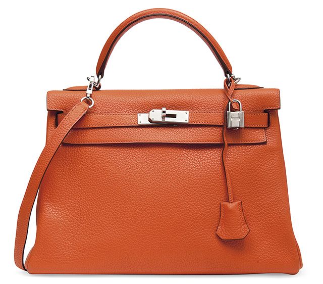 Hermes Kelly Bag Orange