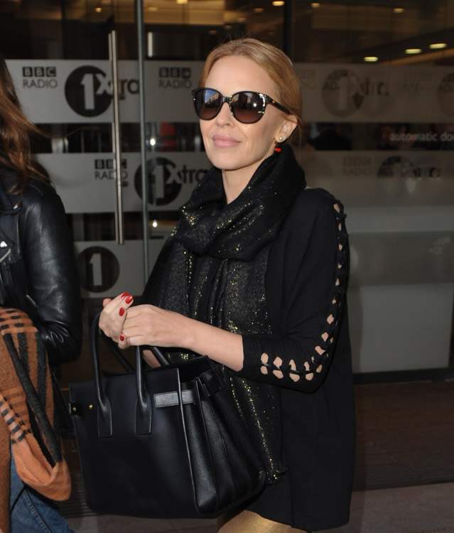 Kylie Minogue Saint Laurent Sac de Jour Bag-1