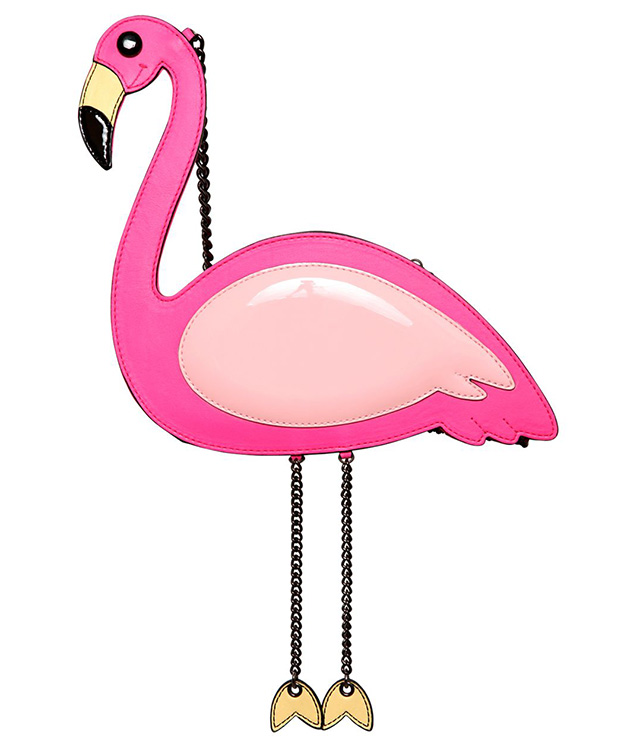 Moschino Cheap and Chic Flamingo Purse