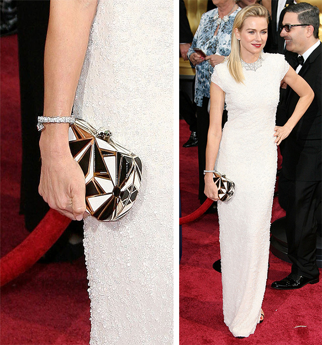 Naomi Watts Bulgari Clutch