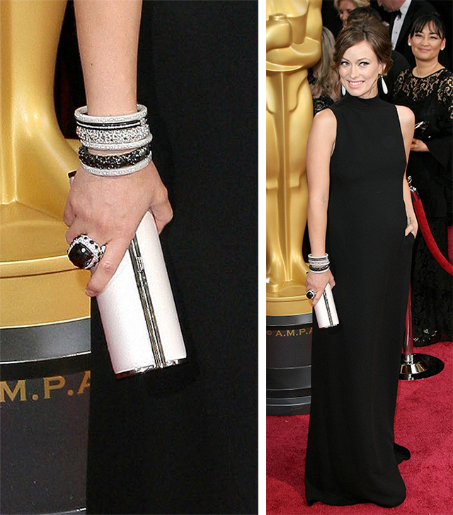 Olivia Wilde Jimmy Choo Clutch