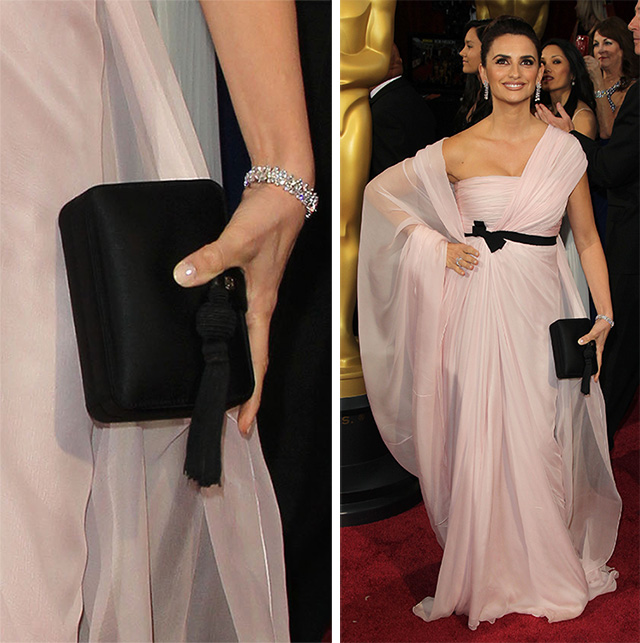 Penelope Cruz Giambattista Valli Clutch