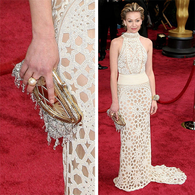 Portia di Rossi Fendi Clutch