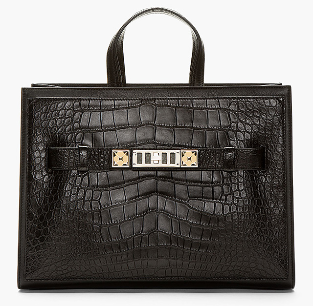 Proenza Schouler Alligator PS1 Large Tote