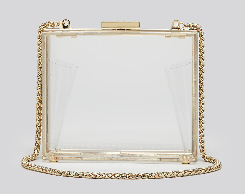 Tory Burch Laken Clear Minaudiere