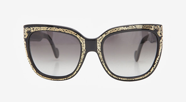 Anna-Karin Karlsson Gold Trim Sunglasses